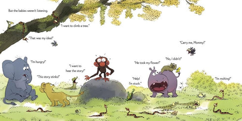 GRUMPY MONKEY MOM FOR A DAY W/ STICKERS - LANG. SUZANNE